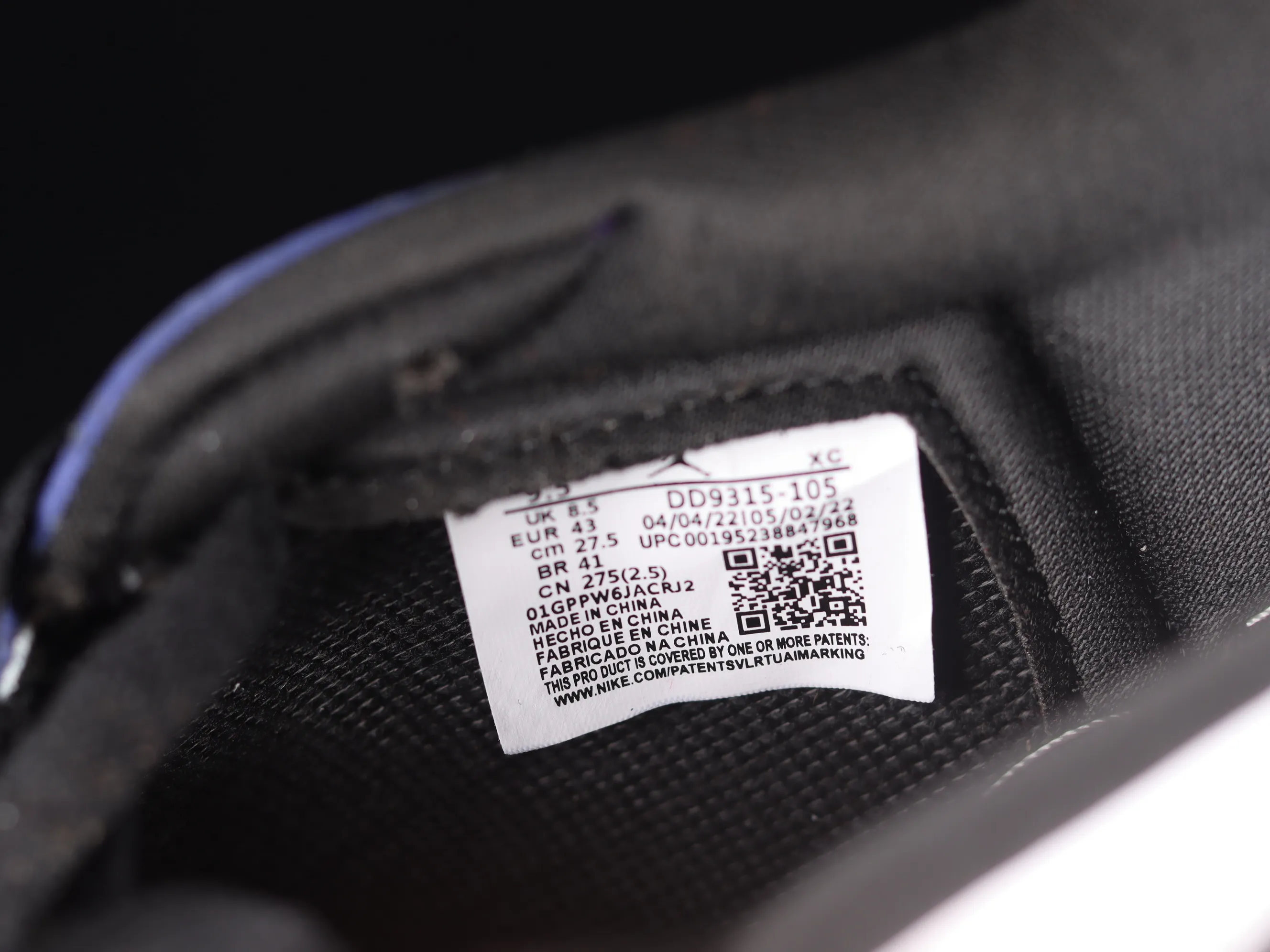 All categories Air Jordan Jordan series basketball shoes Air Jordan 1 Low Z version Air Jordan 1 Low Golf "White Purple" AJ1 Joe 1 new golf version white and purple color DD9315-105